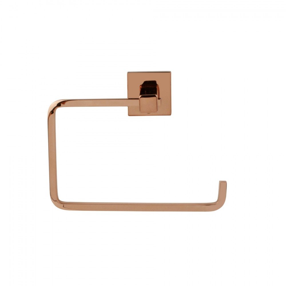 Porta Papel Inox Square Sq12450 Rose Gold Ducon Alianda 2778