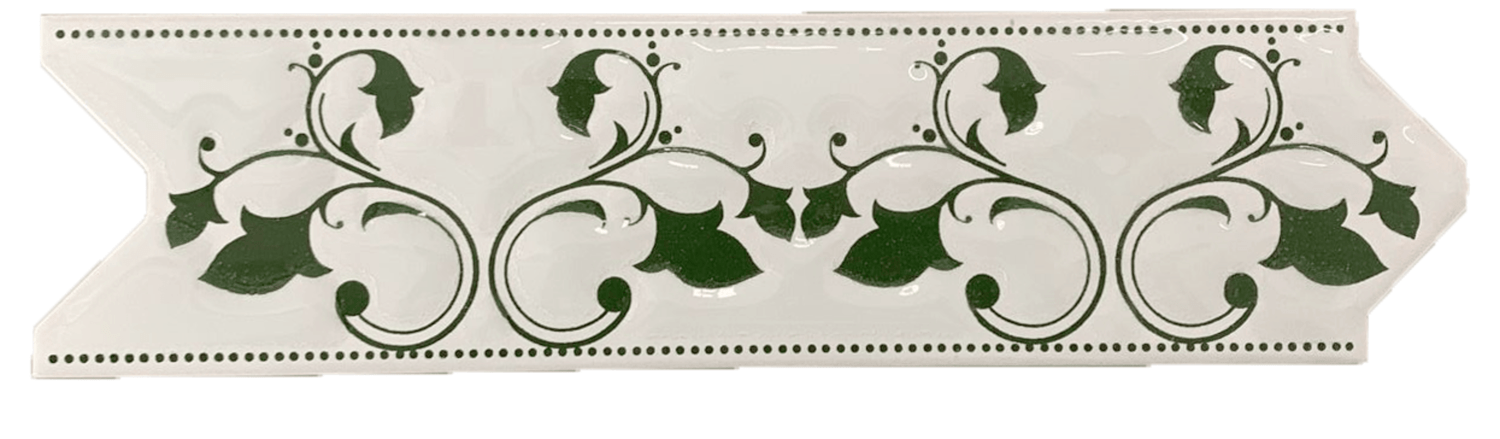 LISTELO CERAMICO RAMOS 80312 GN - PORTINARI - 8X30 - CLASSE A