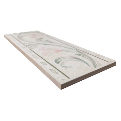 Listelo Cerâmico Atlanta L-200 Crema Dusk - Eliane