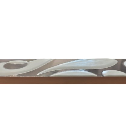 Listelo Cerâmico Habitat L-100 Black - Eliane