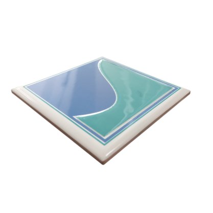 Azulejo Antigo Cerâmico 10x10cm Cor 120 B, para Ambientes Internos, Externos e Piscinas- Eliane