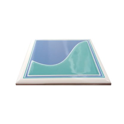 Azulejo Antigo Cerâmico 10x10cm Cor 120 B, para Ambientes Internos, Externos e Piscinas- Eliane