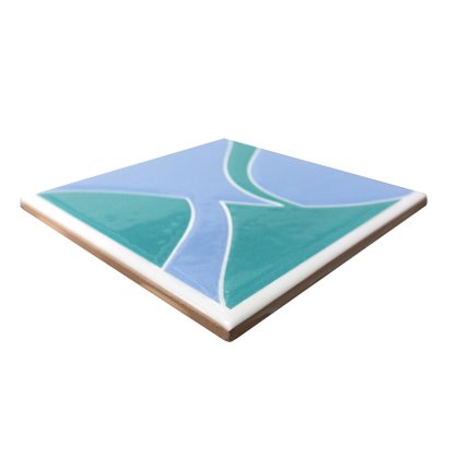 Azulejo Antigo Cerâmico 10x10cm Cor 180 B, para Ambientes Internos, Externos e Piscinas- Eliane