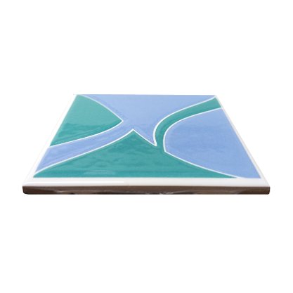 Azulejo Antigo Cerâmico 10x10cm Cor 180 B, para Ambientes Internos, Externos e Piscinas- Eliane