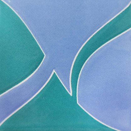 Azulejo Antigo Cerâmico 10x10cm Cor 180 B, para Ambientes Internos, Externos e Piscinas- Eliane