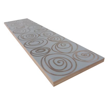 Listelo Cerâmico Colorsense Sensorial Grafite - Eliane