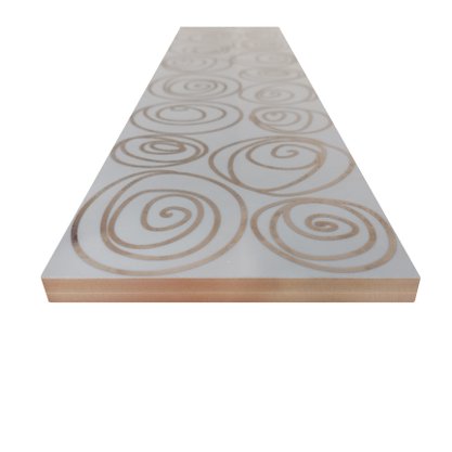 Listelo Cerâmico Colorsense Sensorial Grafite - Eliane