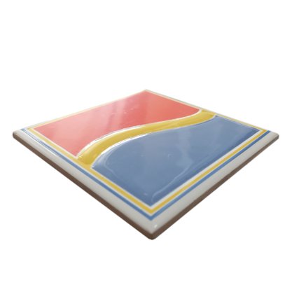 Azulejo Antigo Cerâmico 10x10cm Cor 140 A, Para Ambientes Internos, Externos e Piscinas - Eliane