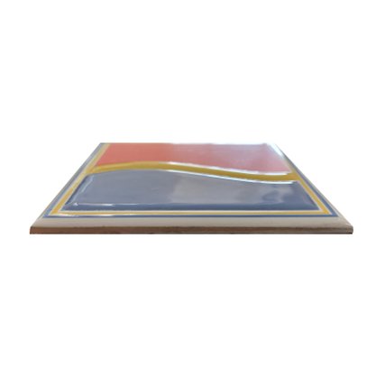 Azulejo Antigo Cerâmico 10x10cm Cor 140 A, Para Ambientes Internos, Externos e Piscinas - Eliane