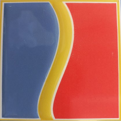 Azulejo Antigo Cerâmico 10x10cm Cor 140 A, Para Ambientes Internos, Externos e Piscinas - Eliane