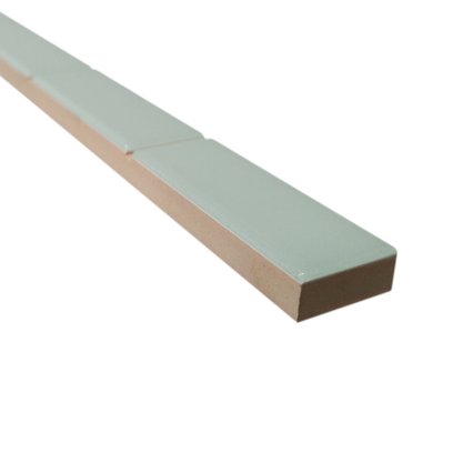 FILETE CERÂMICO AQUARELA PASTILHA MENTA - ELIANE - 2 X 33,5