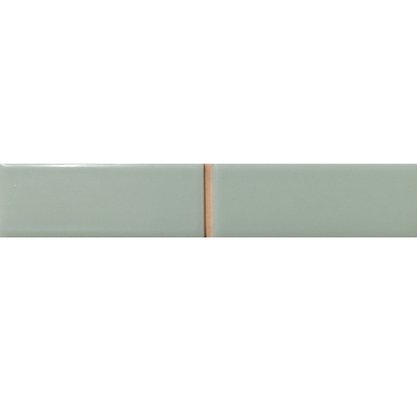 FILETE CERÂMICO AQUARELA PASTILHA MENTA - ELIANE - 2 X 33,5