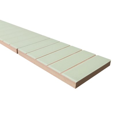 Listelo Cerâmico Sinfonia Verde Brilhoso - Eliane