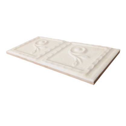 Listelo Cerâmico Brava Casa T 3200 Bianco - Eliane