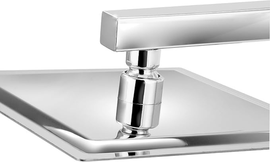 45500 DUCHA ARTICULADA SLIN SQUARE METAL RAINHA - CROMADA