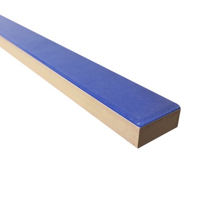 FILETE CERÂMICO ESMALTADO LISS AZUL - ELIANE - 2X24 CM-