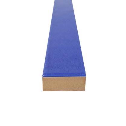 FILETE CERÂMICO ESMALTADO LISS AZUL - ELIANE - 2X24 CM-