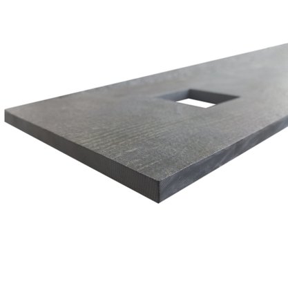 Listelo em Porcelanato Woodstone Ruanda Carbon - Eliane