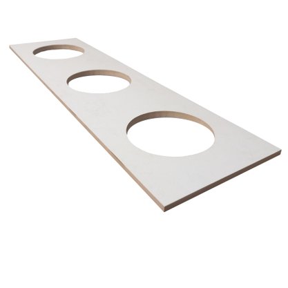 Listelo Cerâmico com Insert Pielle Capitone Blanch - Eliane