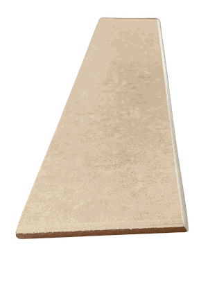 RODAPÉ CERÂMICO LAND TAUPE - ELIANE - CLASSE A - 7,5X30,7