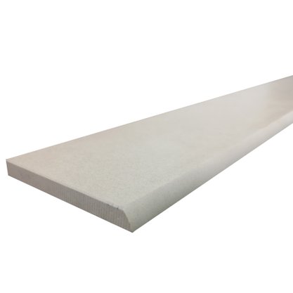 RODAPÉ EM POCELANATO LIMESTONE WHITE - ELIANE - 8,5 X 90