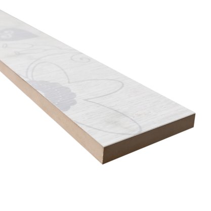Listelo Cerâmico 5944 Carrara Abitare- Ceusa