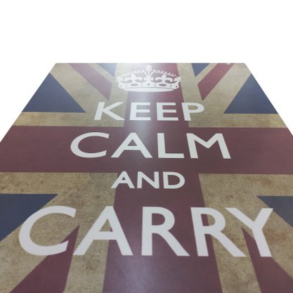 Azulejo Decorativo Cartaz Keep Calm - Ceusa