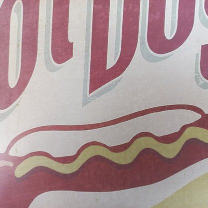 Azulejo Decorativo Cartaz Hot Dog - Ceusa