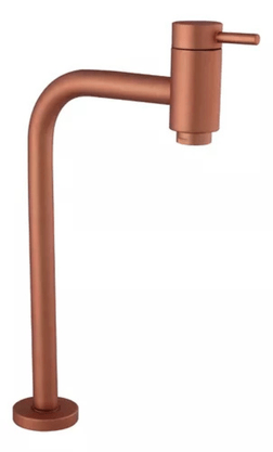 RAINHA 81063 C65 TORNEIRA LAVATÓRIO NOBRE 1/4 VOLTA BANCADA ROSE FOSCO