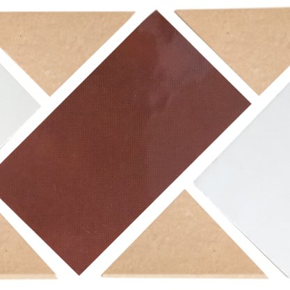 Listelo Cerâmico MC Primavera Chocolate 2900 - Portinari