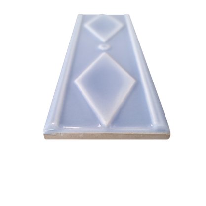 Listelo Cerâmico Geométrico Primavera Lavanda - Dexco
