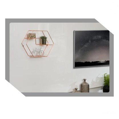 NICHO PRATELEIRA DECORATIVO DE PAREDE GOLD 1902DD - FUTURE