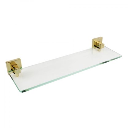 Porta Shampoo Inox Square SQ12115 Gold - Ducon