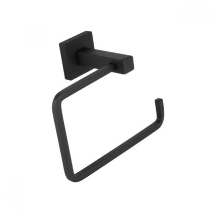 Porta Papel Inox Square SQ12550 Preto Fosco - Ducon