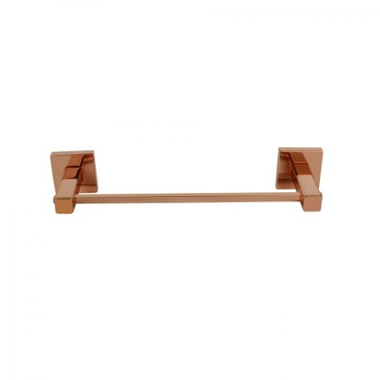 Porta Toalha De Rosto Inox Square SQ12440 Rose Gold - Ducon