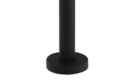 RAINHA 91067 C65 TORNEIRA NOBRE 14CM BLACK MATTE BANCADA 1/4 VOLTA