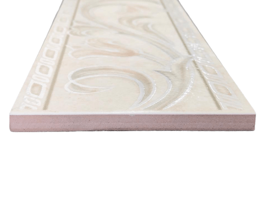 Listelo Cerâmico Atlanta L-200 Crema Sand - Eliane