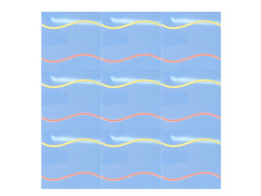 Azulejo Antigo Cerâmico Cor 250 - 20x20cm - Eliane