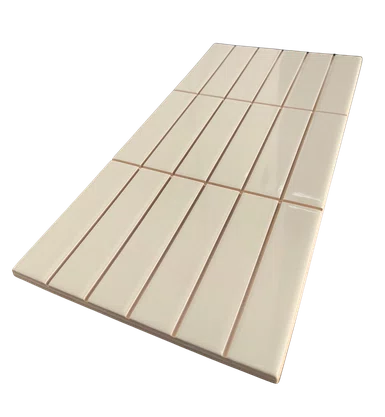 AZULEJO CERAMICO DECORATIVO AREIA LONG LUX - COMERCIAL - 14,5X14,5CM