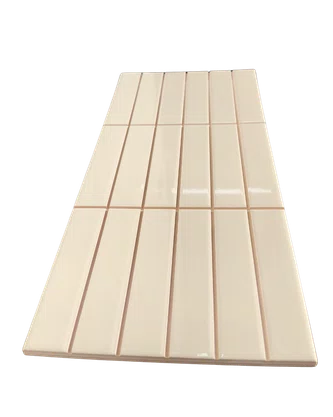AZULEJO CERAMICO DECORATIVO AREIA LONG LUX - COMERCIAL - 14,5X14,5CM