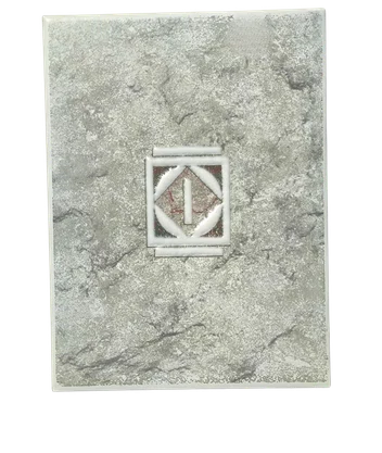 AZULEJO CERAMICO DECORATIVO BOLZANO GN-1 - COMERCIAL - 15X20