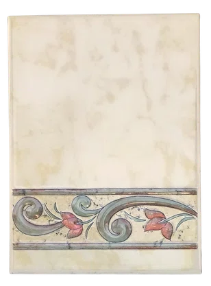 AZULEJO CERÂMICO DECORATIVO DEBORA BE-0 - 15X20CM - COMERCIAL