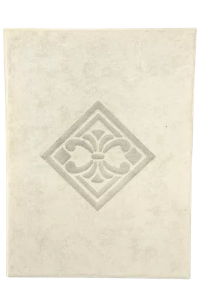 AZULEJO CERÂMICO DECORATIVO LUCERNE BE-1 - COMERCIAL - 14,5x14,5CM