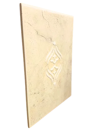 AZULEJO ANTIGO CERÂMICO DECORATIVO OMAHA BE-1 - CLASSE A - 15X20CM