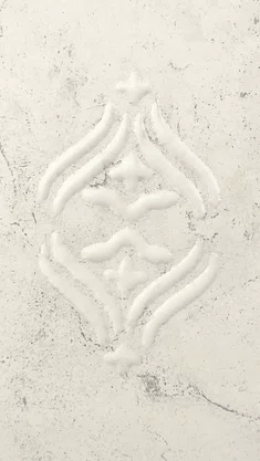AZULEJO ANTIGO CERÂMICO DECORATIVO OMAHA WH-1 - 15X20CM - CLASSE A