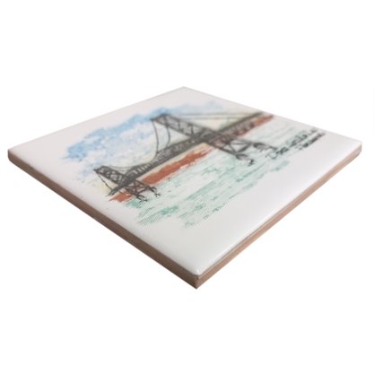 Azulejo Cerâmico Ponte Hercílio Luz - Eliane