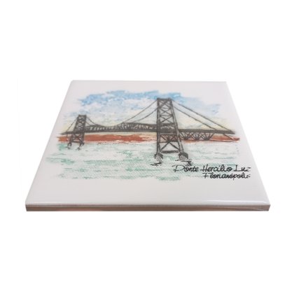 Azulejo Cerâmico Ponte Hercílio Luz - Eliane