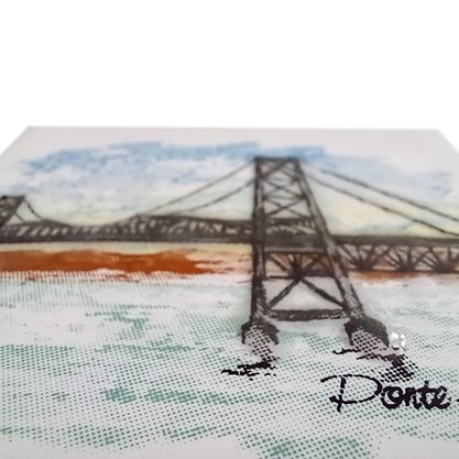 Azulejo Cerâmico Ponte Hercílio Luz - Eliane