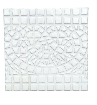 AZULEJO DECORATIVO CRISTALLO WH - 19,5X19,5CM - CLASSE A - CECRISA