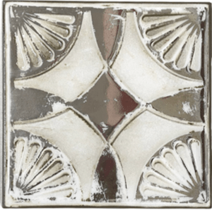 Azulejo Decorativo Ornato Prata - Ceusa